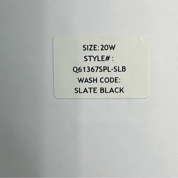 Pistola Tammy Black Faux Leather Straight Ankle Pant High Rise Women’s 20W NWT - Picture 8 of 13